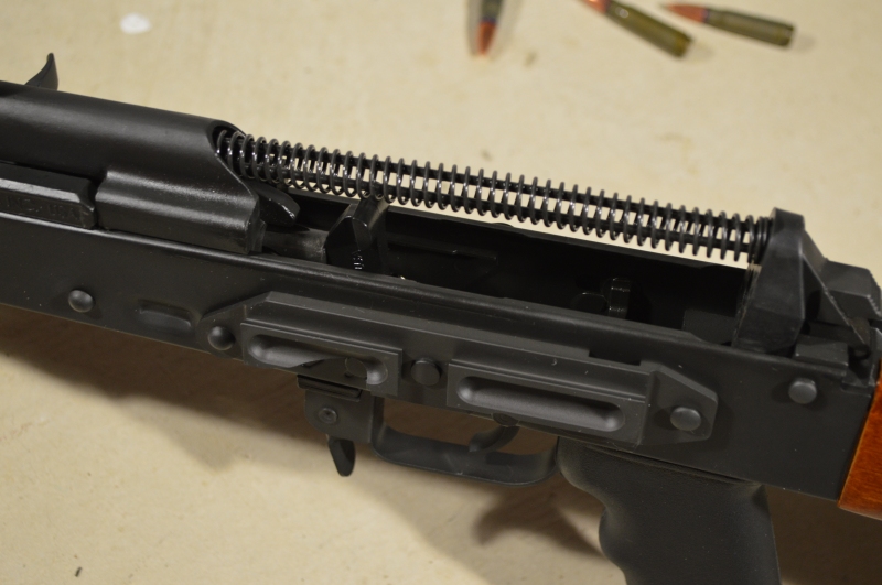 The AKM247 includes a recoil buffer. I am not a fan.