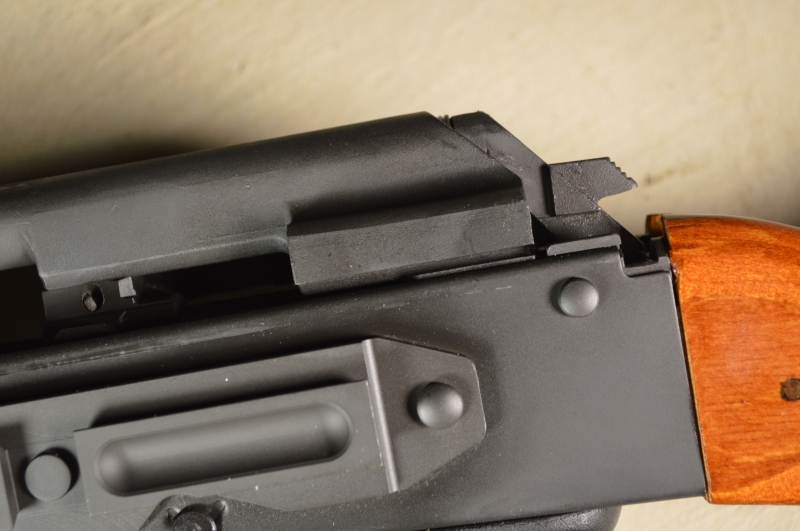 Without the recoil buffer, the bolt carrier jumps the receiver rails.
